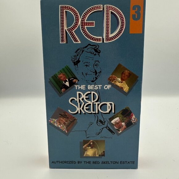 The Best Of Red Skelton Vol. 3 VHS 2001 Authorized Estate Edition - Picture 1 of 3